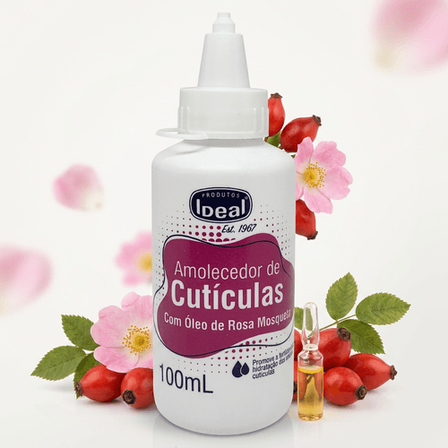 Amolecedor de Cutículas Ideal Rosa Mosqueta 100ml