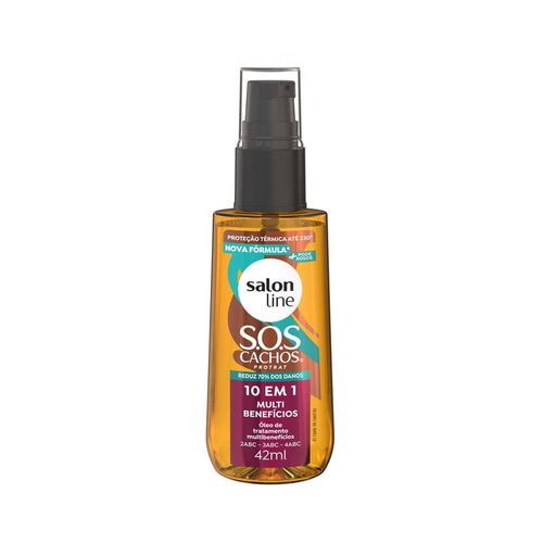Óleo Capilar Multibenefícios Salon Line SOS Cachos 10 em 1 42ml