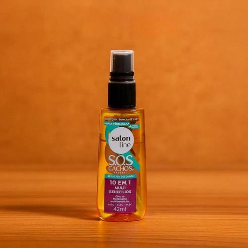 Óleo Capilar Multibenefícios Salon Line SOS Cachos 10 em 1 42ml