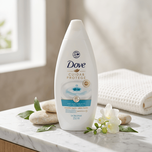 Sabonete Líquido Dove Cuida e Protege Antibactericida 250g