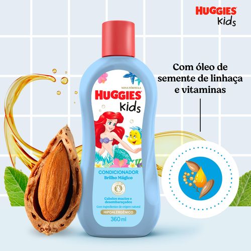 Condicionador Huggies Kids Brilho Mágico 360ml