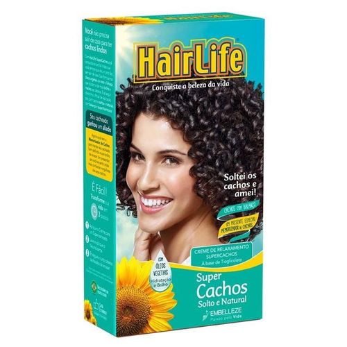 Creme Relaxante HairLife Super Cachos 180g