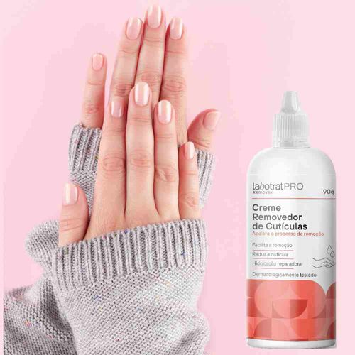 Creme Removedor de Cutículas Labotrat Cor Branco 90g