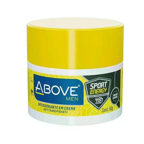 Desodorante em Creme Masculino Above Sport Energy 50g