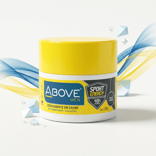 Desodorante em Creme Masculino Above Sport Energy 50g