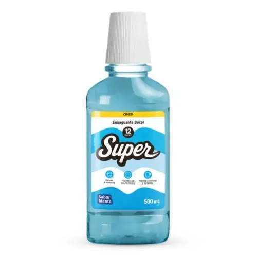 Enxaguante Bucal Cimed Super Menta 500ml