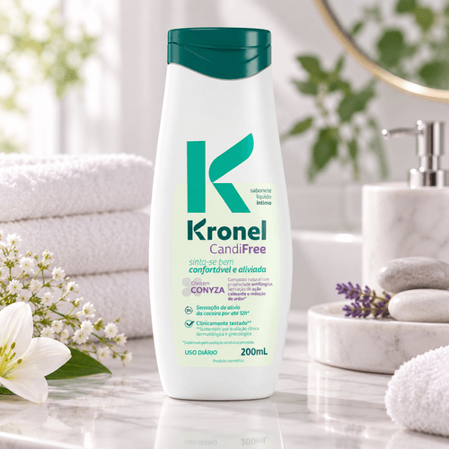 Sabonete Líquido Íntimo Kronel Candifree 200ml