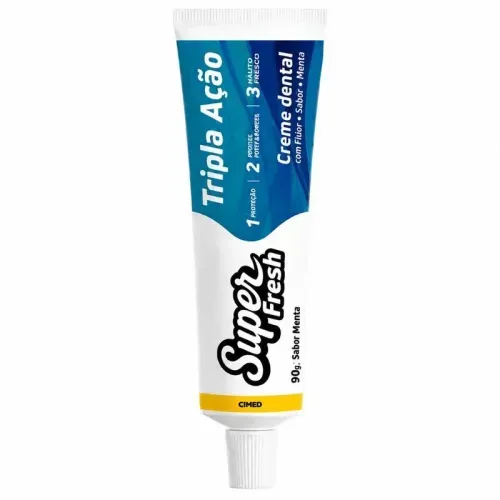 Creme Dental Cimed Super Fresh Menta 90g