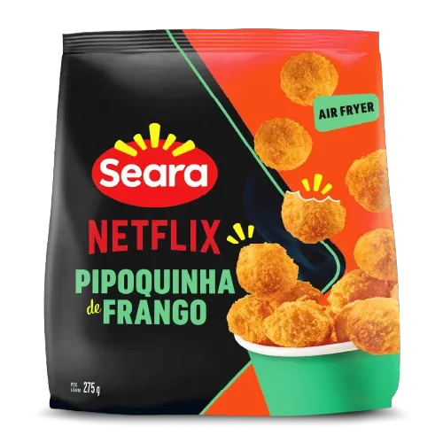 Pipoquinha de Frango Congelado Seara & Netflix 275g