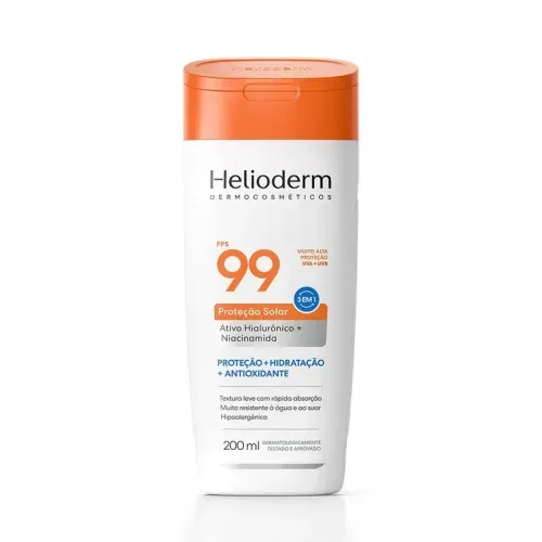 Protetor Solar em Loção Corporal Helioderm FPS 99 200ml