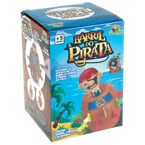 Brinquedo Barril do Pirata