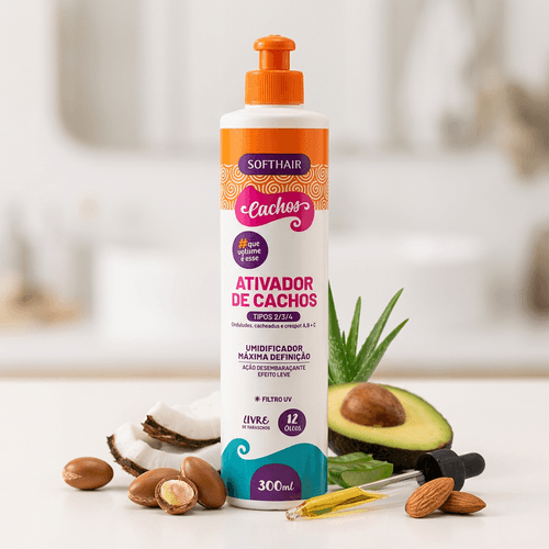 Ativador de Cachos Soft Hair 300g