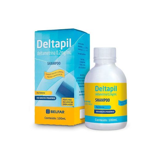 Shampoo Belfar Deltapil Limpeza Profunda 100ml