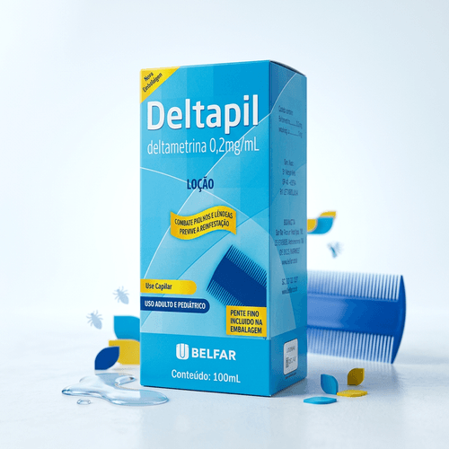 Shampoo Belfar Deltapil Limpeza Profunda 100ml