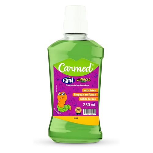 Enxaguante Bucal Carmed Fini Minhocas Azedinhas 250ml