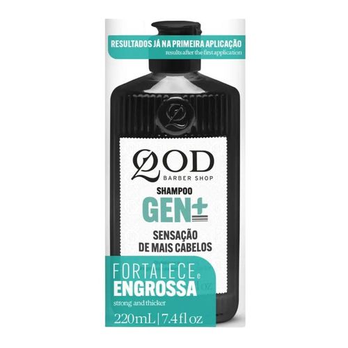 Shampoo QOD Gen+ Fortalecedor de Fios 220ml