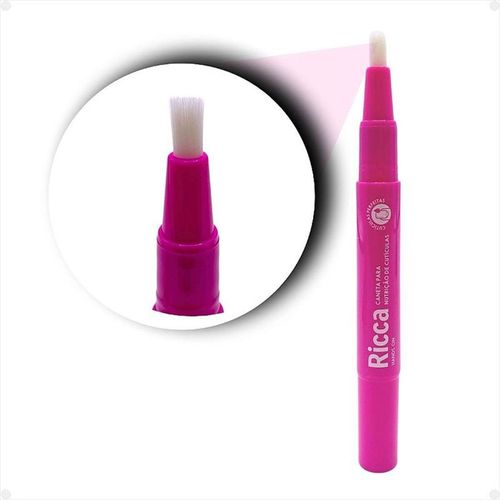 Caneta para Nutrição de Cutículas Ricca Cor Pink 2ml