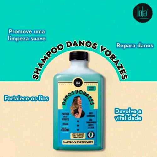 Shampoo Lola Danos Vorazes Fortificante 250ml
