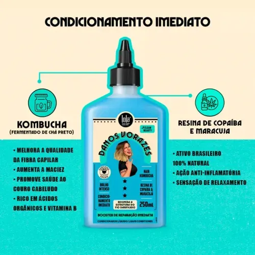 Condicionador Líquido Lola Danos Vorazes 250ml