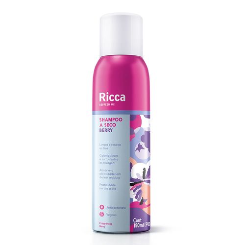Shampoo a Seco Ricca ShakeBerry Cor Berries 150ml