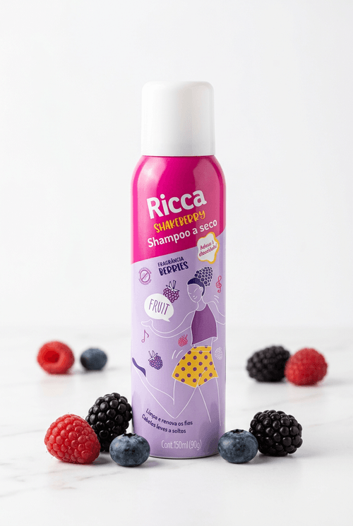 Shampoo a Seco Ricca ShakeBerry Cor Berries 150ml