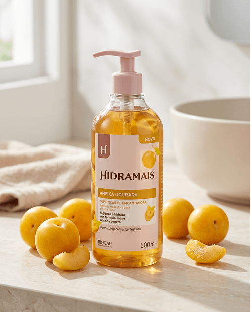 Sabonete Líquido Hidramais Ameixa Dourada 500ml