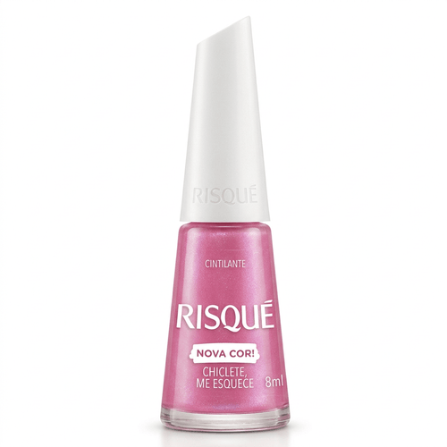 Esmalte Risqué Cintilante Cor Chiclete Me Esquece 8ml