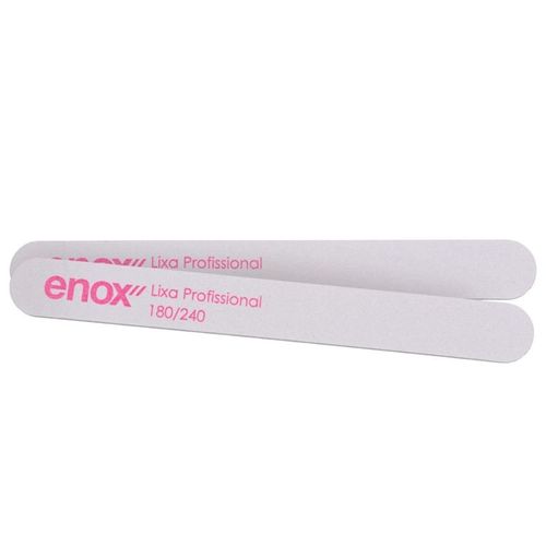 Lixa de Unha Profissional Belliz Enox Clássica Cor Rosa 2 Unidade