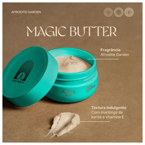 Manteiga Iluminadora Corporal Aura Beauty Cor Afrodite Garden 200g