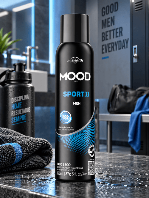 Desodorante Aerosol Masculino Myhealth Mood Care Sport 150ml
