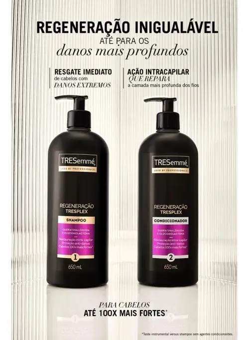 Condicionador TRESemmé Tresplex Regeneração 650ml