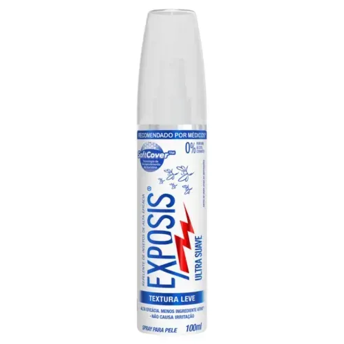 Repelente Spray Exposis Ultra Suave 100ml
