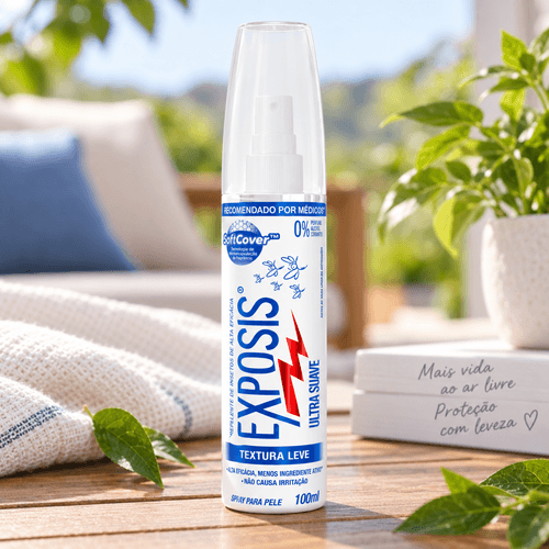 Repelente Spray Exposis Ultra Suave 100ml