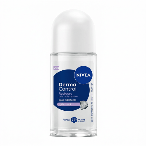 Desodorante Roll-On Feminino Nivea Derma Control Restaura 50ml