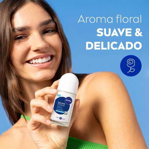 Desodorante Roll-On Feminino Nivea Derma Control Defende 50ml