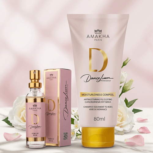 Kit Colônia Feminina Amakha Paris Cor D 15ml e Hidratante 80ml
