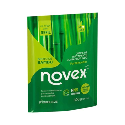 Máscara Capilar Novex Broto de Bambu Refil 300g