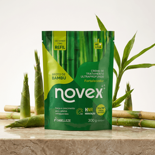 Máscara Capilar Novex Broto de Bambu Refil 300g