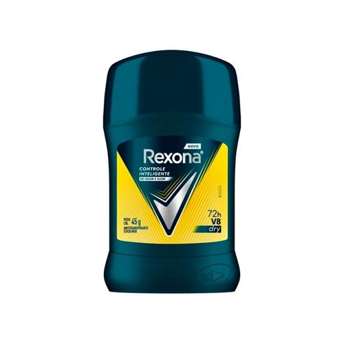 Desodorante Stick Masculino Rexona Men V8 Dry 45g