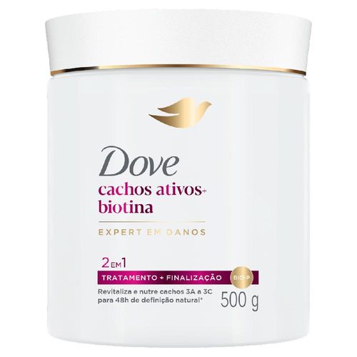 Máscara Capilar Dove Cachos + Biotina 500g
