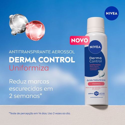 Desodorante Aerosol Feminino Nivea Derma Control Uniformiza 150ml