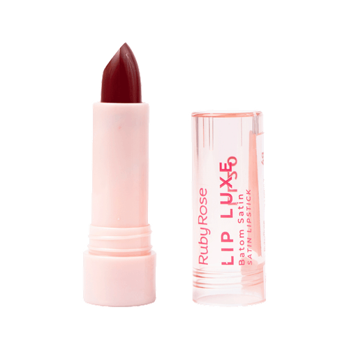 Batom Ruby Rose Satin Lip Luxe Cor LL10 4g