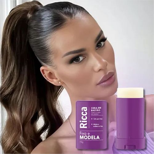 Cera Fixadora Ricca em Bastão 15g