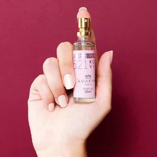 Colônia Feminina Amakha Paris 521 Vip Rose 15ml