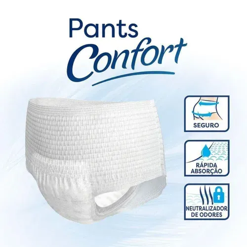 Roupa Íntima Descartável Tena Confort G/EG 18 Unidades
