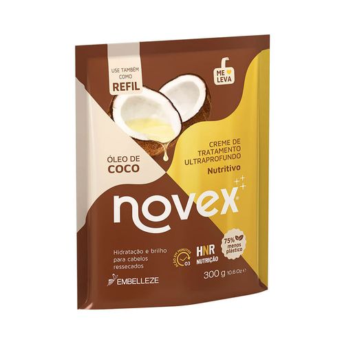 Máscara Capilar Novex Óleo de Coco Refil 300g