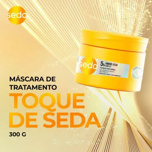 Máscara Capilar Seda Toque de Seda 300g