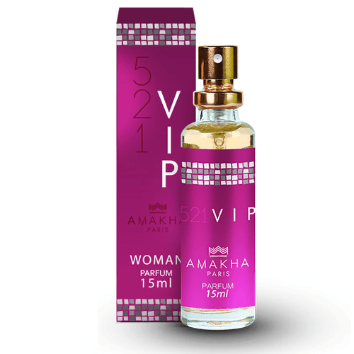 Colônia Feminina Amakha Paris 521 Vip Cor Rose 15ml