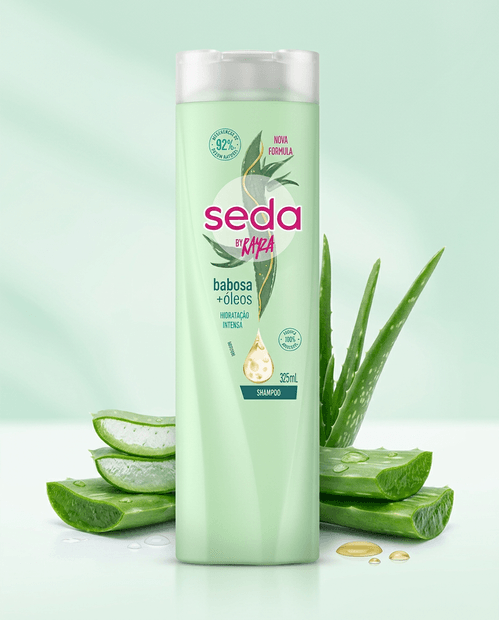 Shampoo Seda By Rayza Babosa + Óleos 425ml