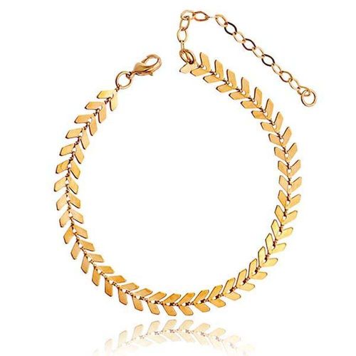 Pulseira Adulta Perfur Cor Dourado 1 Unidade